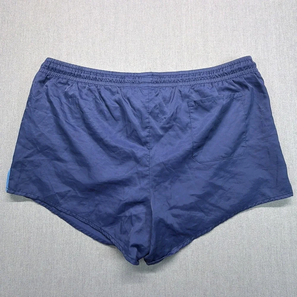 Vintage Adidas 80s Blue Running‎ Shorts Made In West Germany GR 7 XL